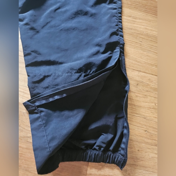 US Army APFU Black 100% Nylon Physical Training Track Pants Unisex Size Large - Picture 15 of 15
